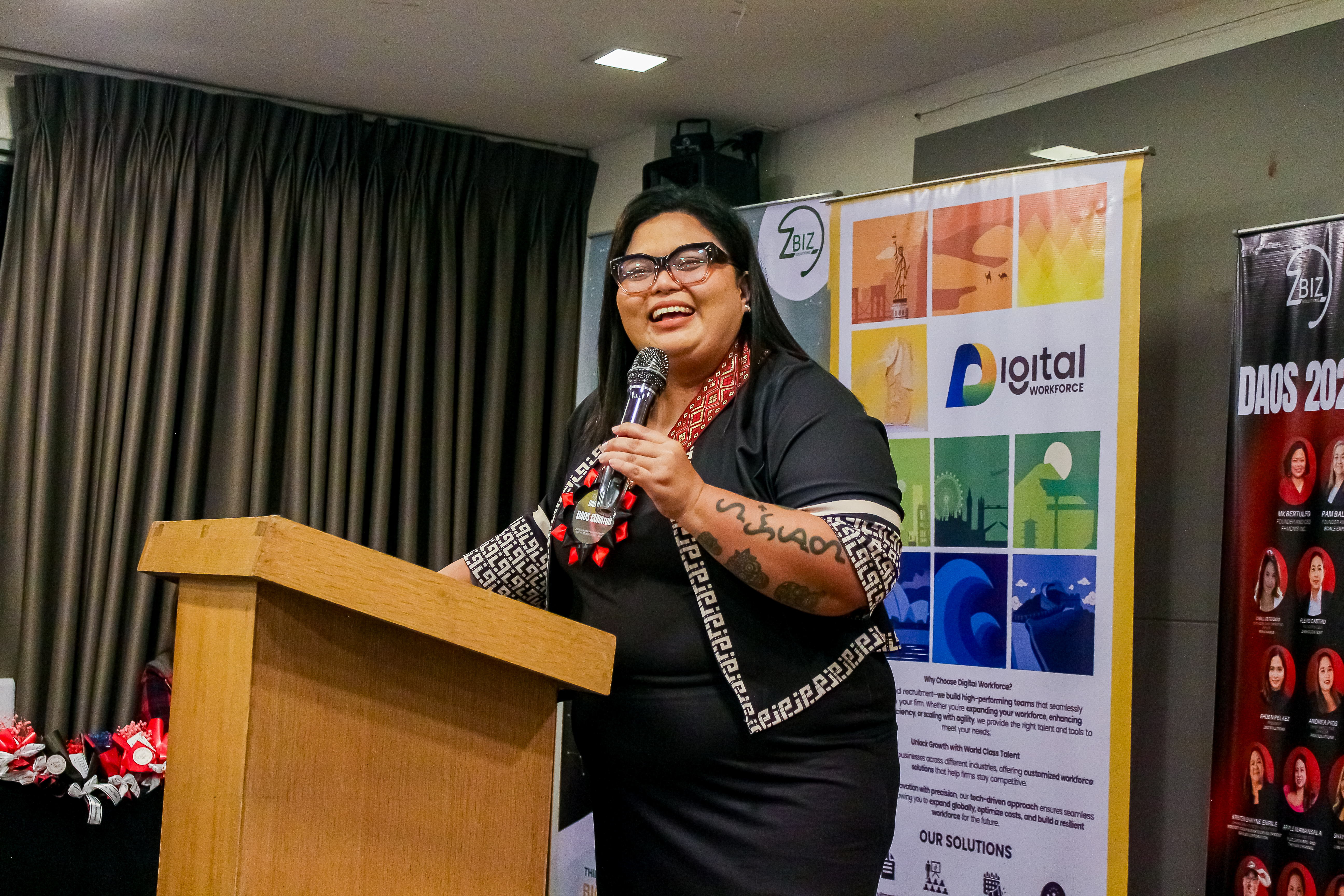 DAOS2025 (998) MK Bertulfo closing the DAOS event left with a powerful take in the industry