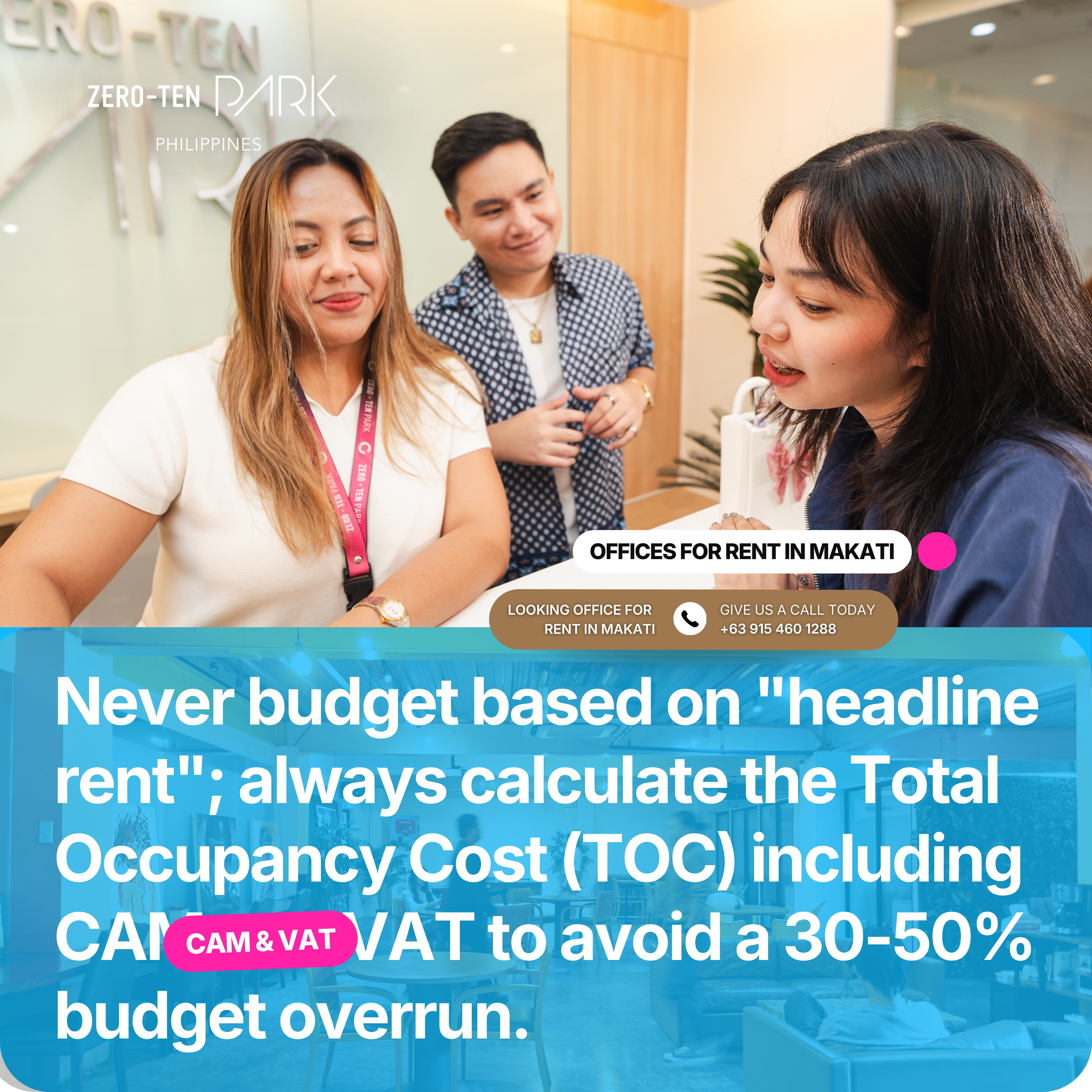 247 40 Pax+ Enterprise Office for Rent in Makati Secure & Ready for Lease - Zero-Ten Park Makati (3) 247 40 Pax+ Enterprise Office for Rent in Makati Secure & Ready for Lease - Zero-Ten Park Makati (1)