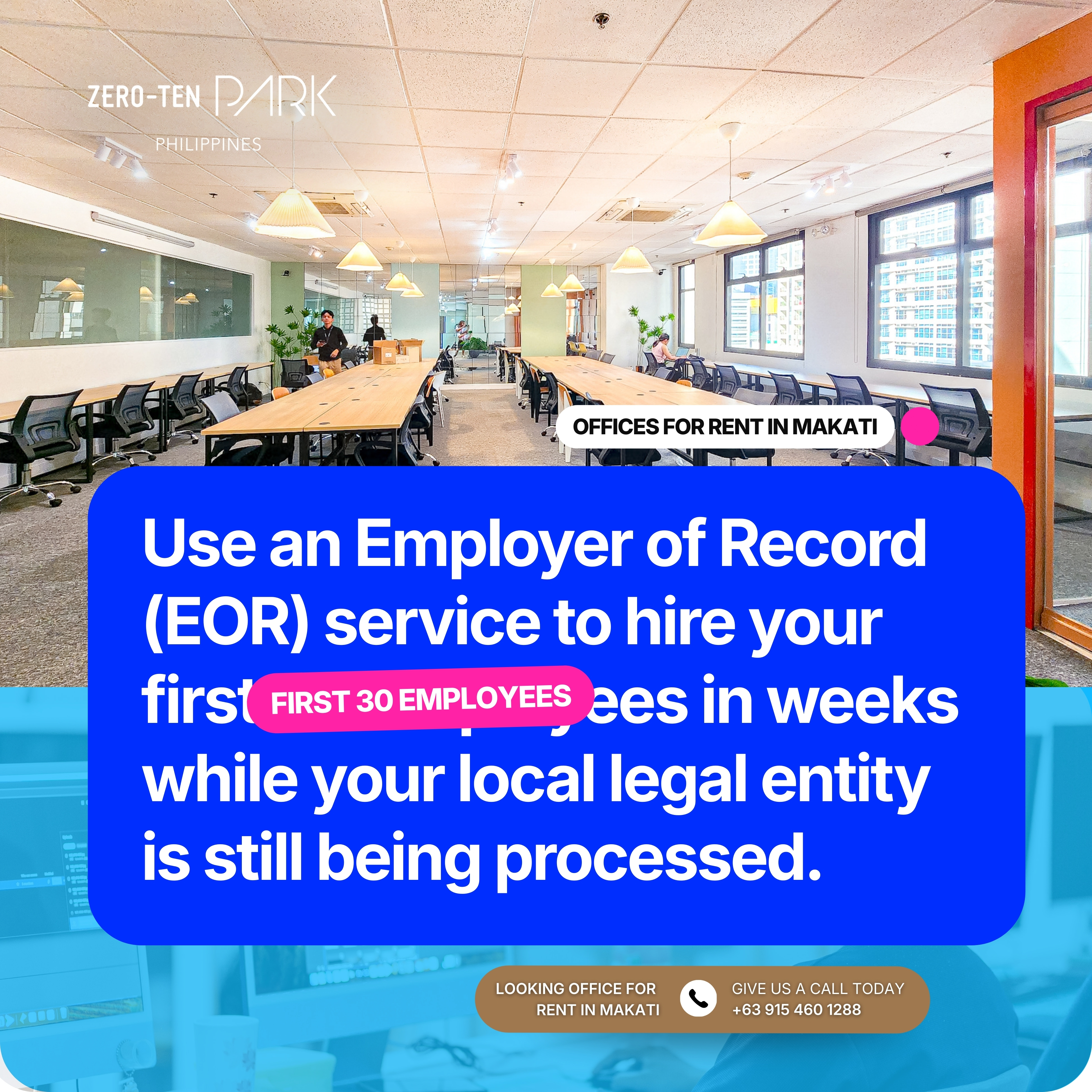 Executive Office Spaces for Rent in Makati - Zero-Ten Park Makati (6) Executive Office Spaces for Rent in Makati - Zero-Ten Park Makati