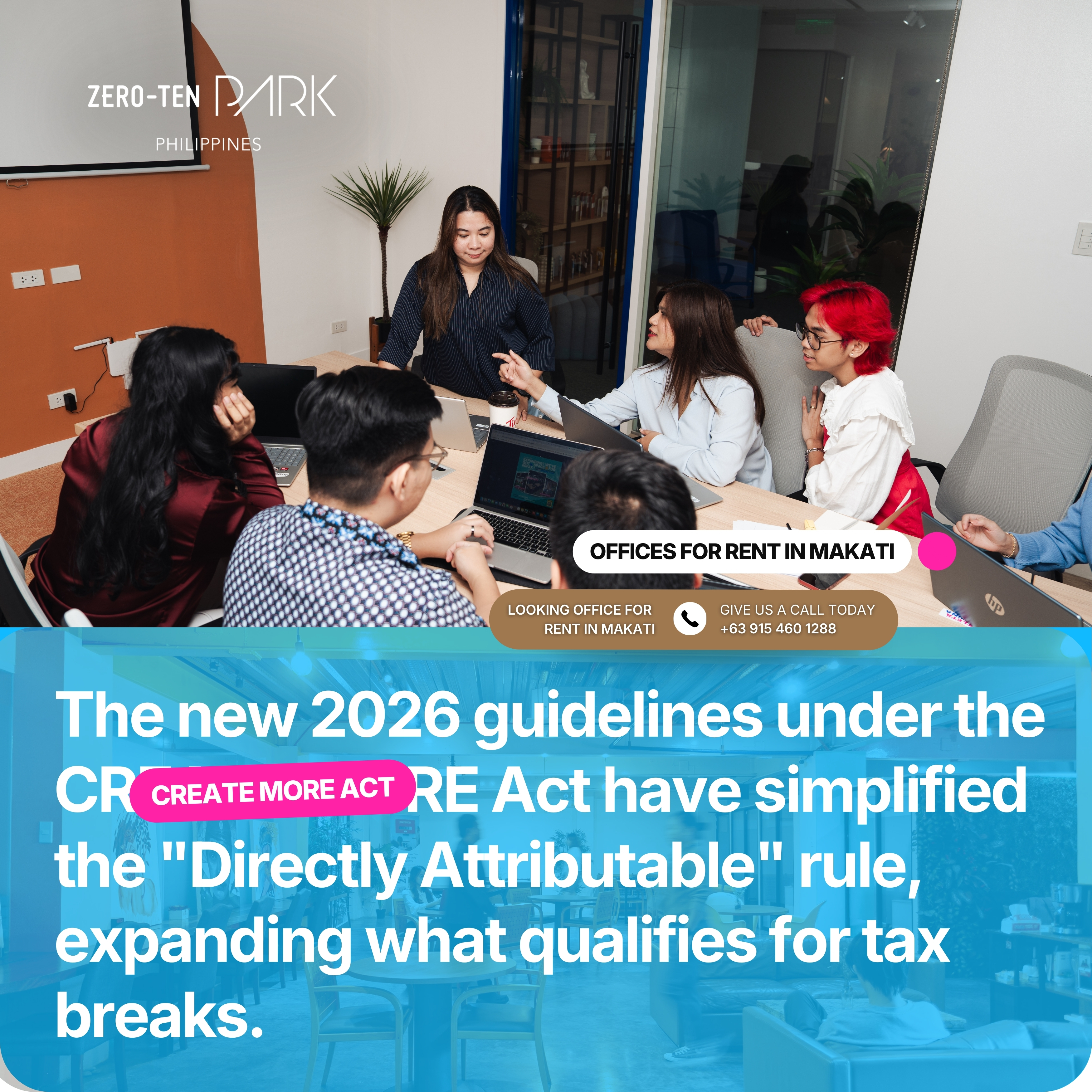 Executive Office Spaces for Rent in Makati - Zero-Ten Park Makati (7) Executive Office Spaces for Rent in Makati - Zero-Ten Park Makati